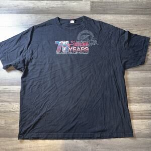 Sturgis Motorcycle Rally 75th Anniversary T-Shirt Black Hills 2015 Hot Leathers